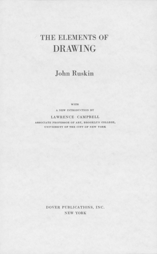 The Elements of Drawing