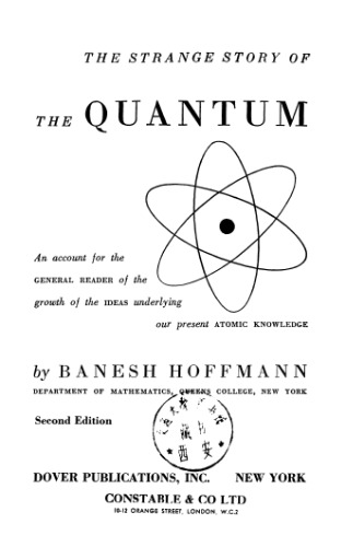 Strange Story of the Quantum
