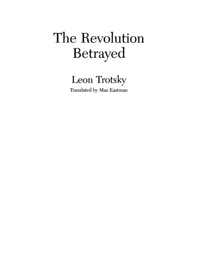 The revolution betrayed