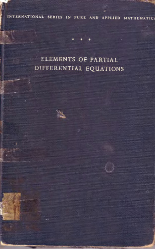 Elements of Partial Differential Equations