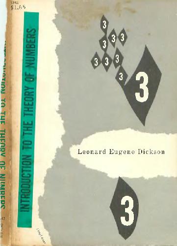 Introduction To the Theory of Numbers