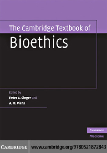 The Cambridge Textbook of Bioethics