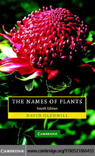 The Names of Plants