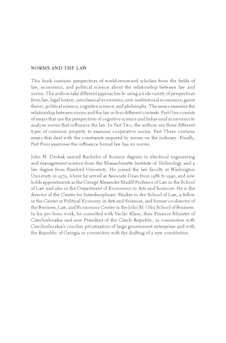 Norms and the Law