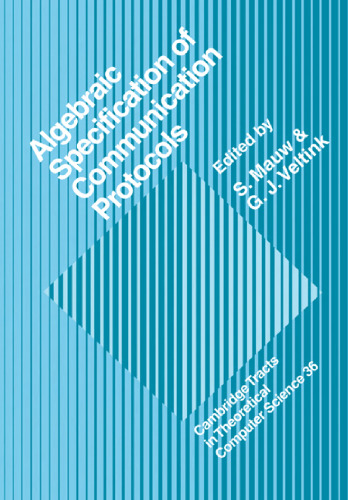 Algebraic Specification of Communication Protocols
