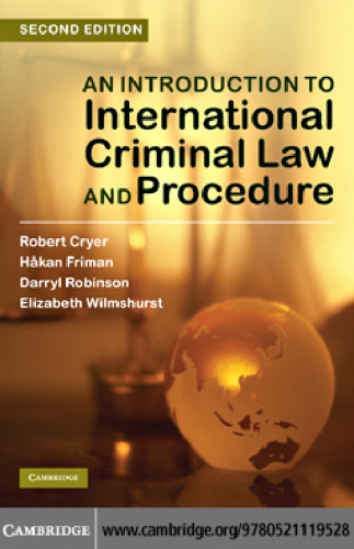 An introduction to international criminal law and procedure