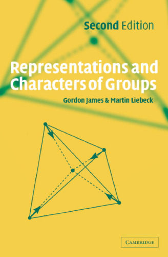 Representations and Characters of Groups