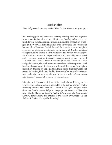 Bombay Islam: the religious economy of the West Indian Ocean, 1840-1915