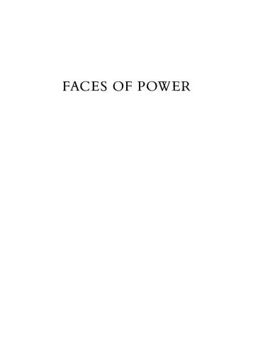 Faces of Power: Alexander's Image and Hellenistic Politics