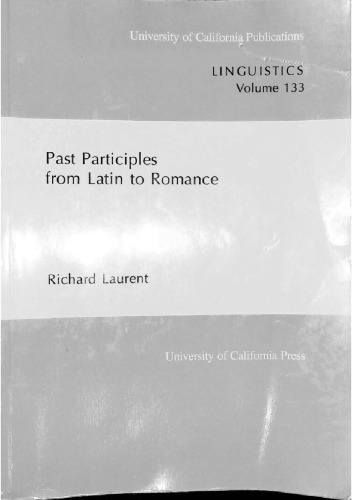Past Participles from Latin to Romance