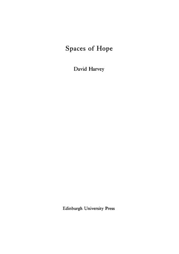 Spaces of hope