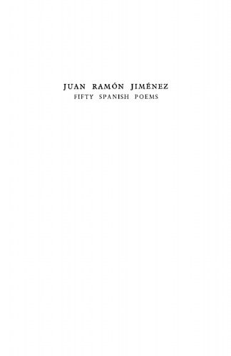 Fifty Spanish Poems