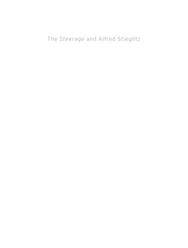 Steerage and Alfred Stieglitz