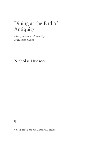 Dining at the End of Antiquity