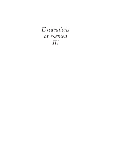 Excavations at Nemea III: The Coins