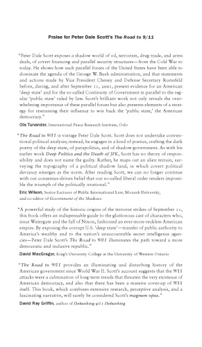 The Road to 9/11: Wealth, Empire, and the Future of America