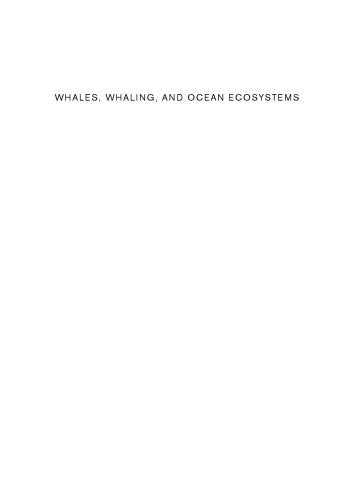 Whales, Whaling, and Ocean Ecosystems