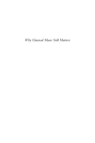 Why Classical Music Still Matters