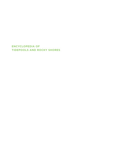 Encyclopedia of Tidepools and Rocky Shores