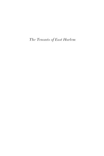The Tenants of East Harlem