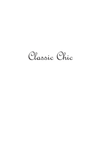 Classic Chic: Music, Fashion, and Modernism