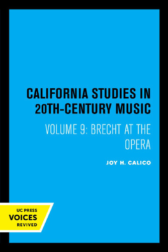Brecht at the Opera