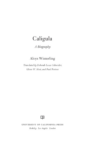 Caligula: A Biography