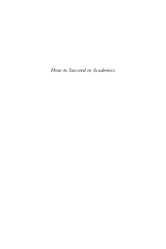 How to Succeed in Academics, 2nd edition