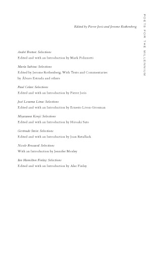 Ian Hamilton Finlay: Selections