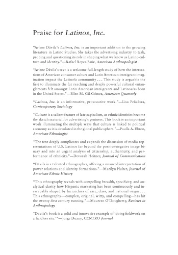 Latinos, Inc.: The Marketing and Making of a People