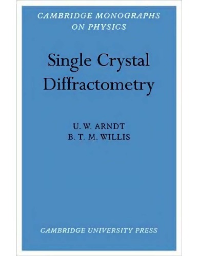 Single crystal diffractometry