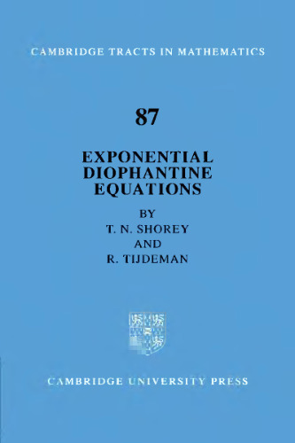 Exponential diophantine equations