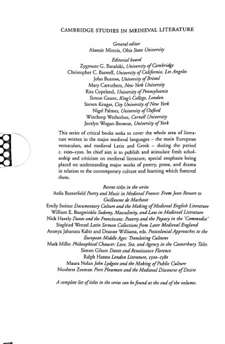 The Jew in the medieval book : English antisemitisms 1350-1500