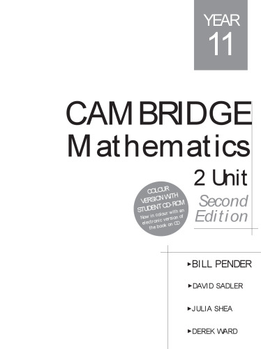 Cambridge mathematics 2 unit : year 11