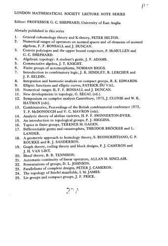 Transformation Groups: Proceedings of the Conference in the University of Newcastle Upon Tyne, August 1976