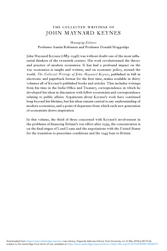 Activities 1944-1946: The Transition to Peace