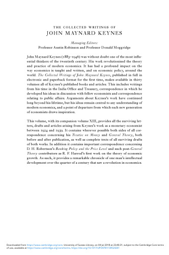 The General Theory and After: Part 2: Defence and Development