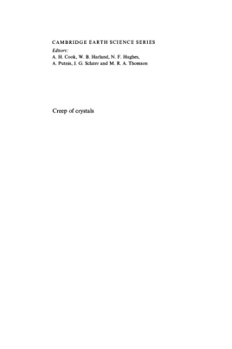 Creep of crystals