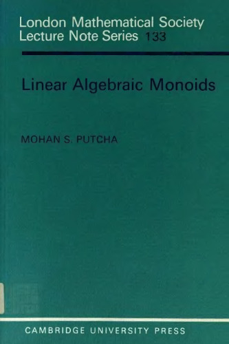 Linear algebraic monoids