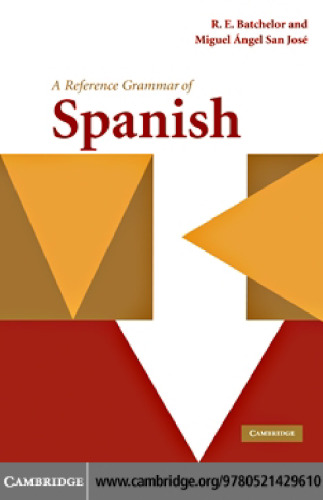 A reference grammar of Spanish