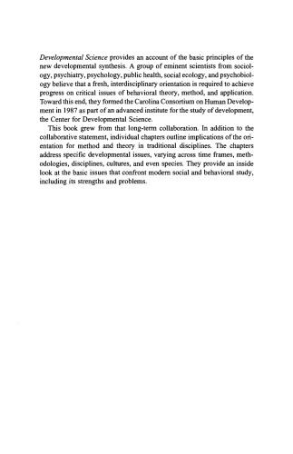 Developmental Science