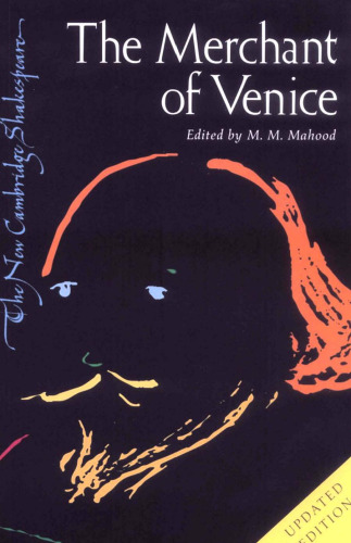 The Merchant of Venice (The New Cambridge Shakespeare)