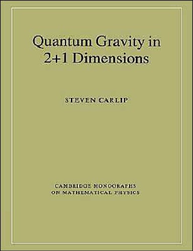 Quantum gravity in 2+1 dimensions