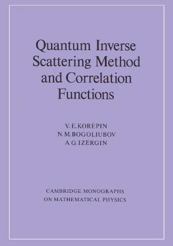 Quantum Inverse Scattering Method and Correlation Functions