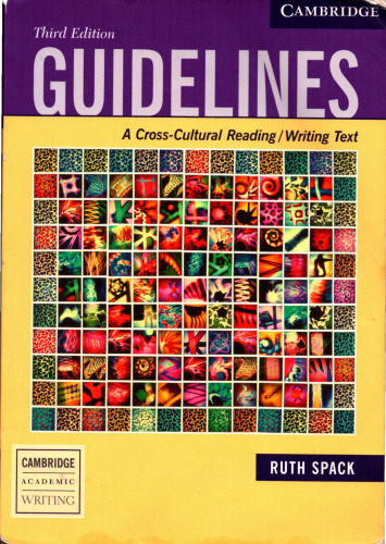 Guidelines: A Cross-Cultural Reading/Writing Text