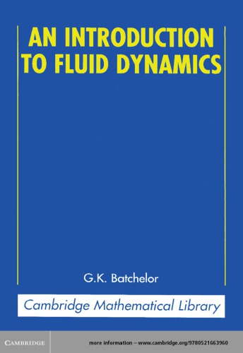 An Introduction to Fluid Dynamics
