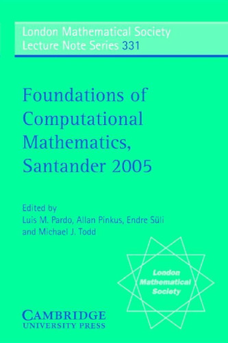 Foundations of computational mathematics, Santander 2005
