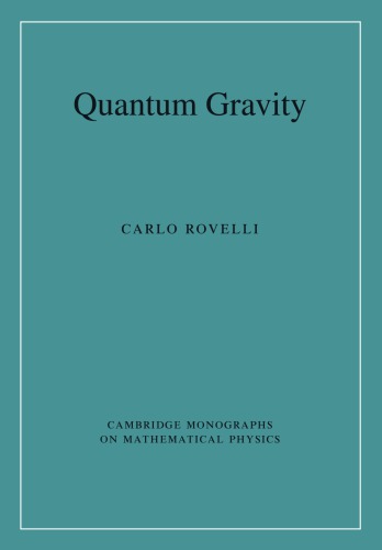 Quantum gravity