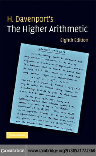 Higher arithmetic