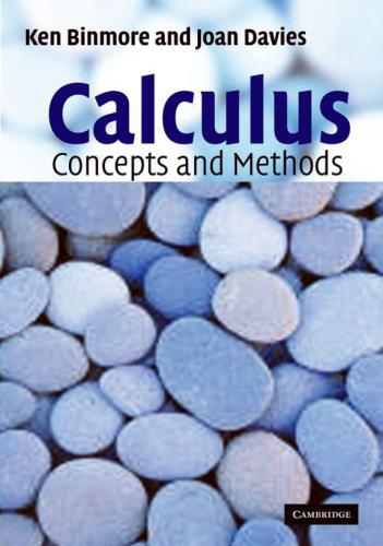 Calculus: [concepts and methods]